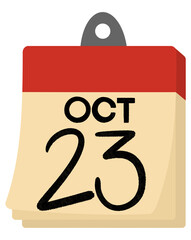 23 October 