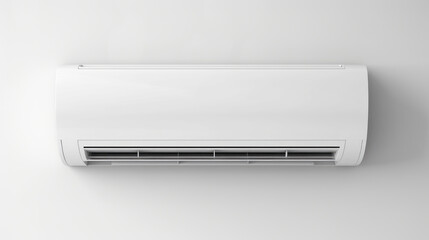 3D Render, Wall Air Conditioner on white background ,isolated object.