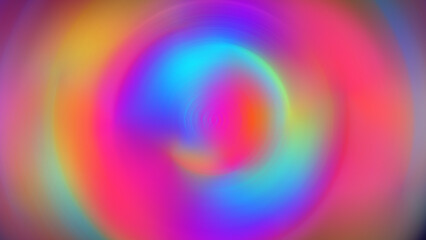 Summer Heat. Dynamic energy and warmth through a swirl of vivid hues blending.
