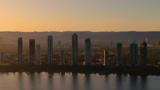 Nascer do Sol em Palmas Tocantins Brazil