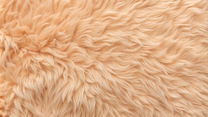 Fototapeta premium Softly gradiented warm beige background featuring organic fuzzy texture resembling peach skin, ideal for designs needing subtle, calming, and natural ambiance.