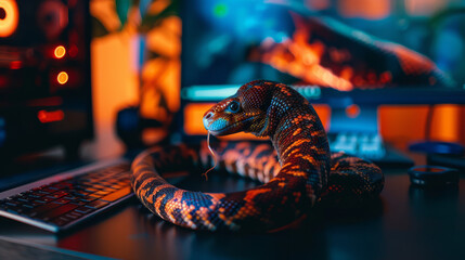 Python writes code, Generative AI