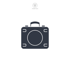 First Aid Kit Icon symbol vector illustration isolated on white background