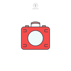 First Aid Kit Icon symbol vector illustration isolated on white background
