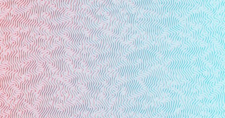 labyrinth-like curvature pattern, coral-like structure, curved chaotic lines, organic 3d backgrounds, blue pink lighting