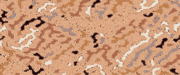 Sand Abstract Background. Coffee Color Texture Isolated on White Background. Brown Color Pattern.