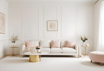 Photo interior modern design room 3d illustration