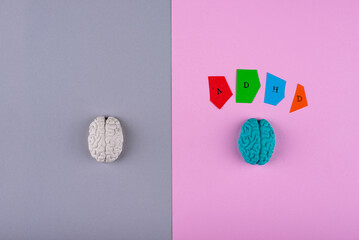 ADCH concept with human mind and brain