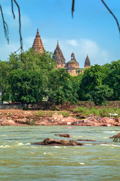 Royal Chhatris or Cenotaphs are the historical monuments situated on the banks of River Betwa in Orchha, Madhya Pradesh, India.