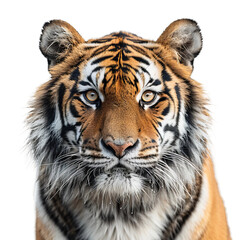 Obraz premium tiger on white