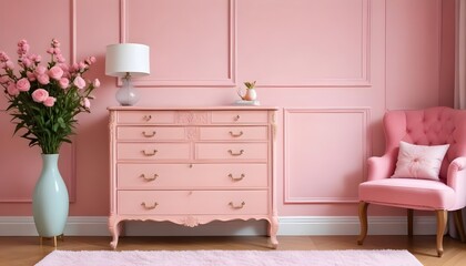 Fototapeta premium Photo interior modern design room 3d illustration