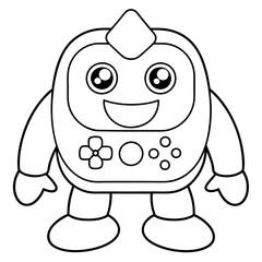 Gaming Coloring Pages For Kids Book