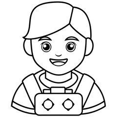 Gaming Coloring Pages For Kids Book