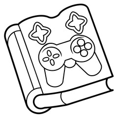 Gaming Coloring Pages For Kids Book