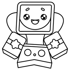 Gaming Coloring Pages For Kids Book