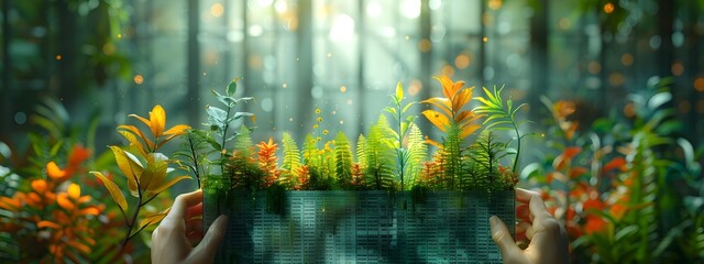 Eco Conscious Financial Sustainability Thriving Through Data Driven Infographics and