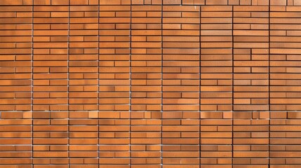 Modern orange brick wall texture. Seamless texture of a modern orange brick wall, ideal for architecture and design projects.