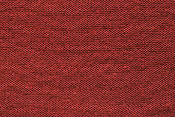 Red purl jersey texture as background