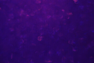 Colorful purple de focused bokeh effect background
