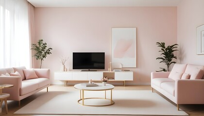 Photo interior modern design room 3d illustration