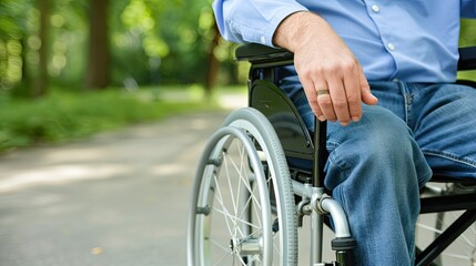 A Moment of Tranquility on the Park Path