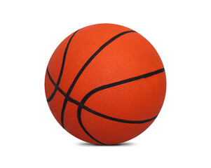 basket ball isolated on white background