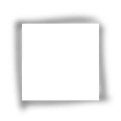 Paper shadow. Shadow effect.