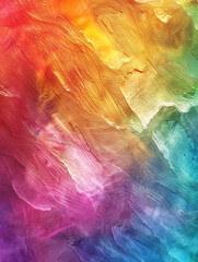 Vibrant abstract rainbow-colored textured background, perfect for artistic designs, creative projects, and modern decor inspiration.