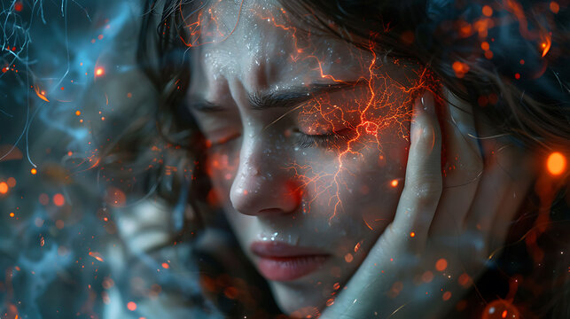 Woman GuillainBarr syndrome Thorough image investigation of nerves showing immune attack and paralysis