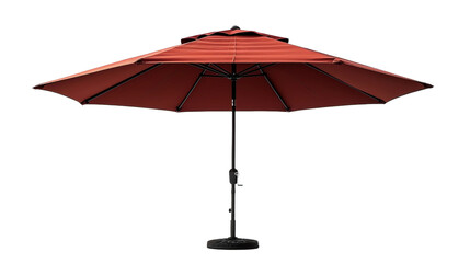 photo of a garden umbrella isolated on a white background.