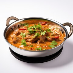 Delicious Mutton Korma Curry in Traditional Indian Dish