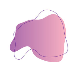 abstract dynamic elements for presentation banner vector