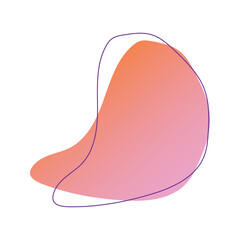 abstract dynamic elements for presentation banner vector