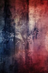 Obraz premium A textured red and blue background with a grunge effect, perfect for creative projects