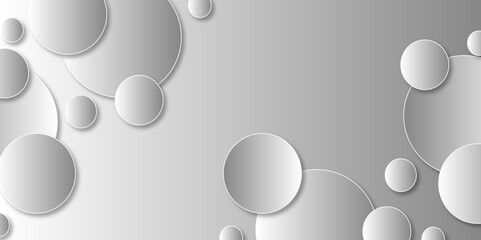 Abstract white and grey background vector. Minimal geometric white light background abstract design. Gray and white abstract background with flowing particles. Can be used for advertising, marketing.