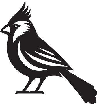 recommend clip art: cardinal silhouette vector illustration
