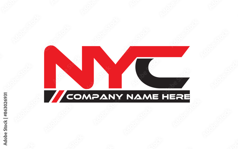 Fototapete nyc logo design.nyc logo design online.nyc logo design vector.nyc monogram logo design.