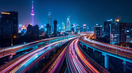 Obraz premium Emerging technology trends with digital transformation and disruption.