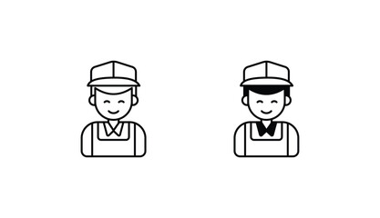 Loader icon design with white background stock illustration