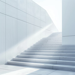 Obraz premium 계단 건