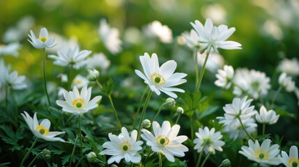 Flowers found in nature are primarily white
