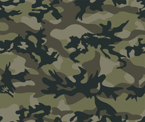 Fototapeta premium camo military seamless pattern, army texture, forest background for textiles