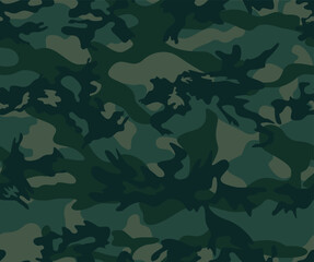 Fototapeta premium camouflage background dark pattern seamless texture vector print