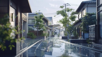 日本の住宅街