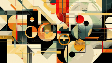 Constructivism abstract wallpaper. Modern Abstract wallpapers and backgrounds. Cubism abstract...