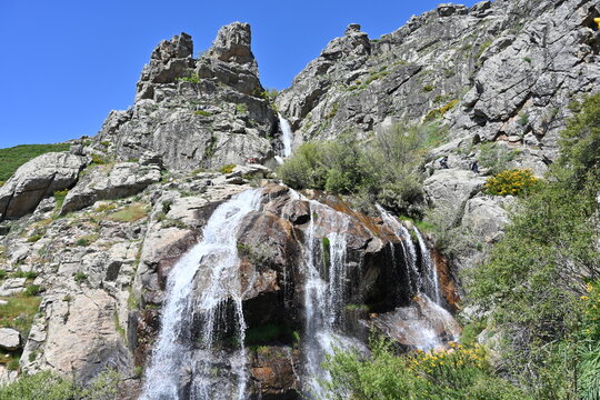 chorrera de litueros , somosierra 