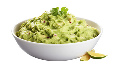 guacamole with avocado
