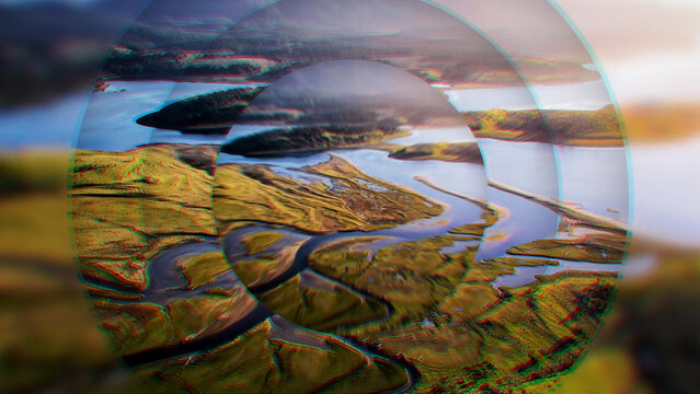 Sliced Parallax Transitions