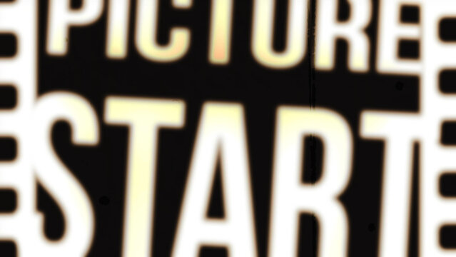 Retro Leader Film Transition