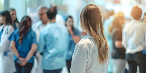 Artistic community health fair emphasizing primary healthcares role with interactive displays. Concept Health Education, Community Engagement, Interactive Activities, Primary Care, Artistic Displays